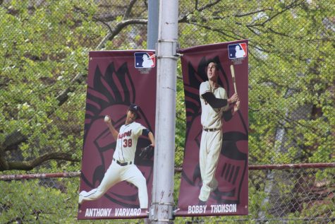 Curtis Boys Baseball retires Anthony Varvaros number