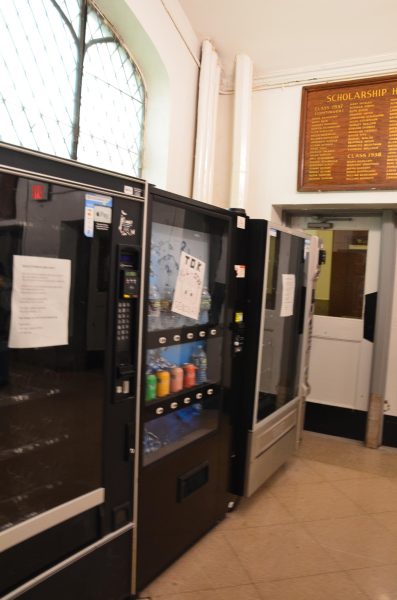 Vending machines will remain empty until years end