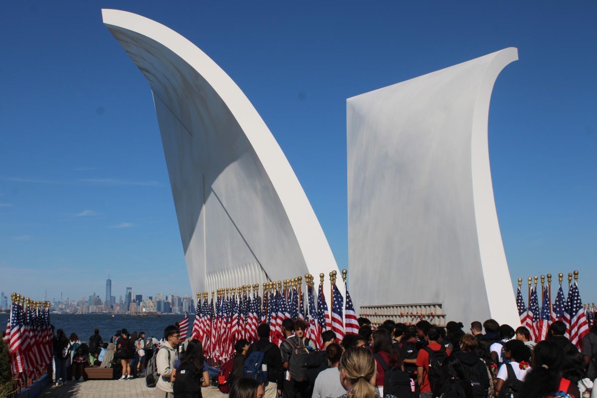 Silent walk  commemorates 9/11